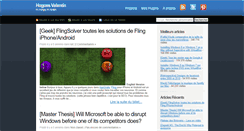 Desktop Screenshot of huguesval.com