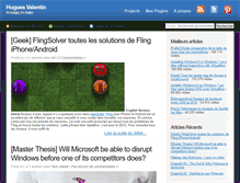 Tablet Screenshot of huguesval.com